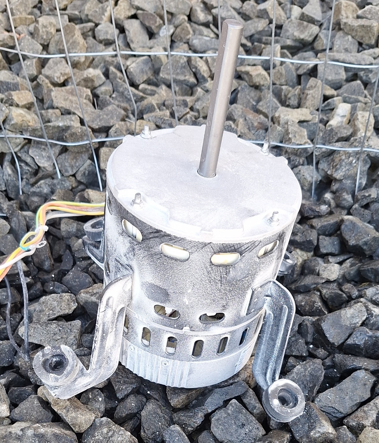 Blower assembly after cleaning